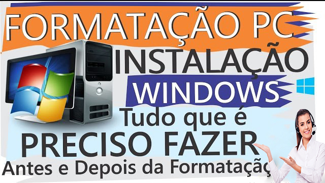 formatação de pc 2024